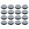 Prime-Line 1 in. Round Magic Sliders, Gray Plastic 16 Pack MP75113 - alternate 4